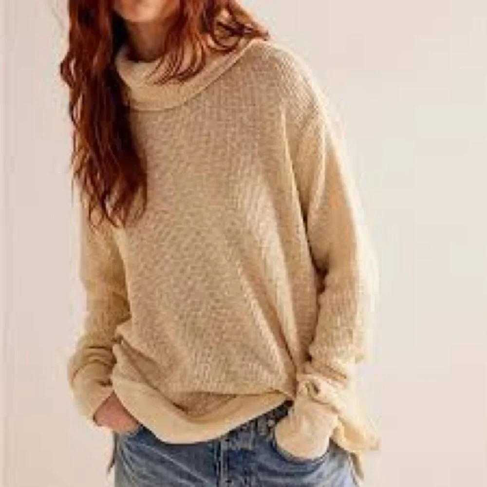 We The Free Free People Tommy Turtleneck Sweater. Size medium - Picture 1 of 6